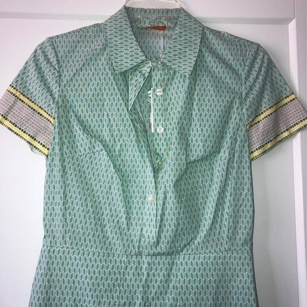 New tory burch shore green Dress 0 SS
